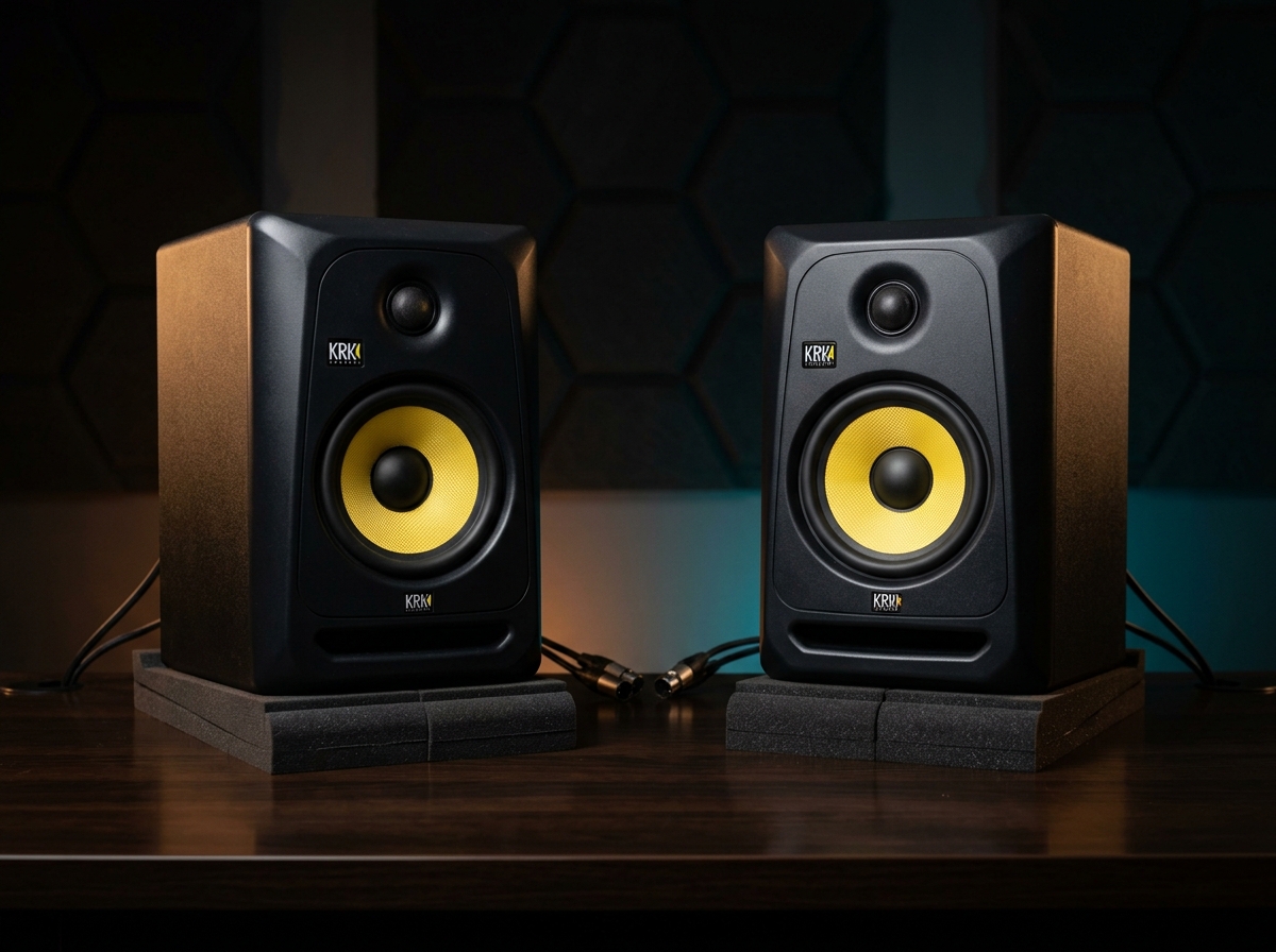 Monitores KRK Classic Yellow Cone